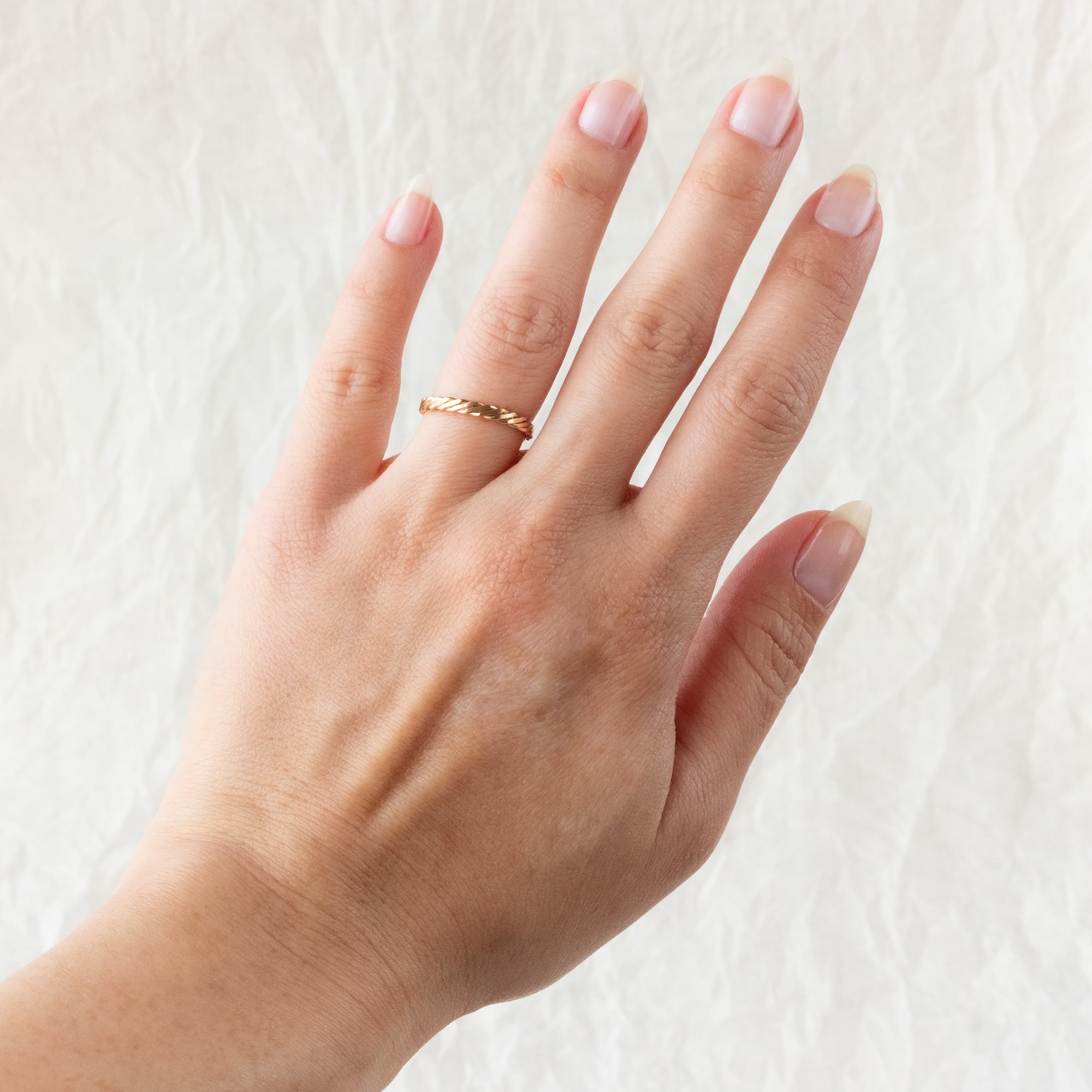 Sample 2: Gold Filled Ring - size 6