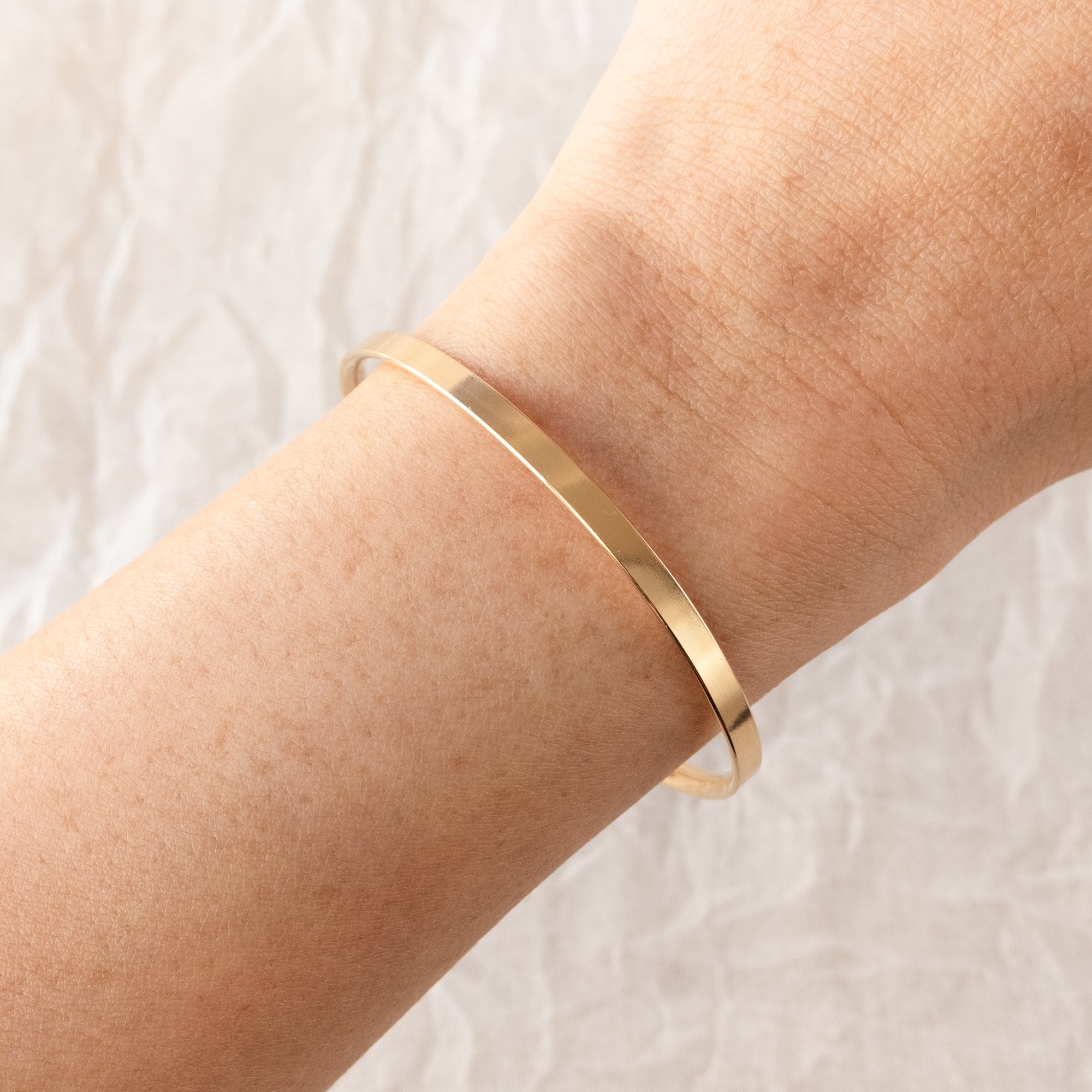 Sample 51: Gold Filled Cuff Bracelet