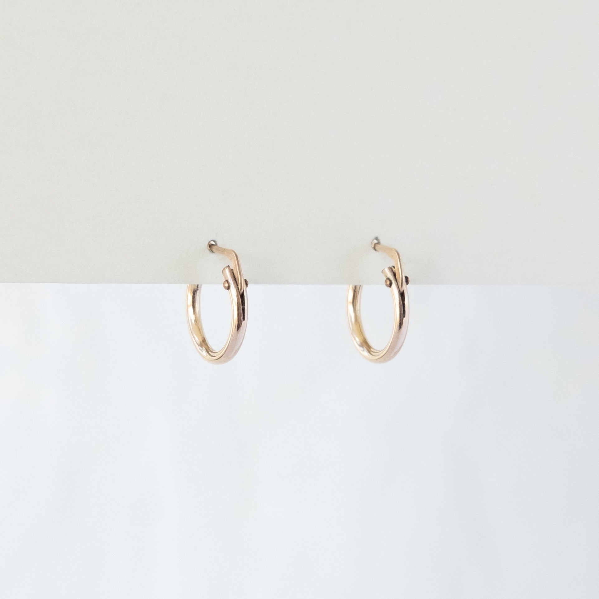 Sample 55: Gold Filled Tiny Hoop Earrings